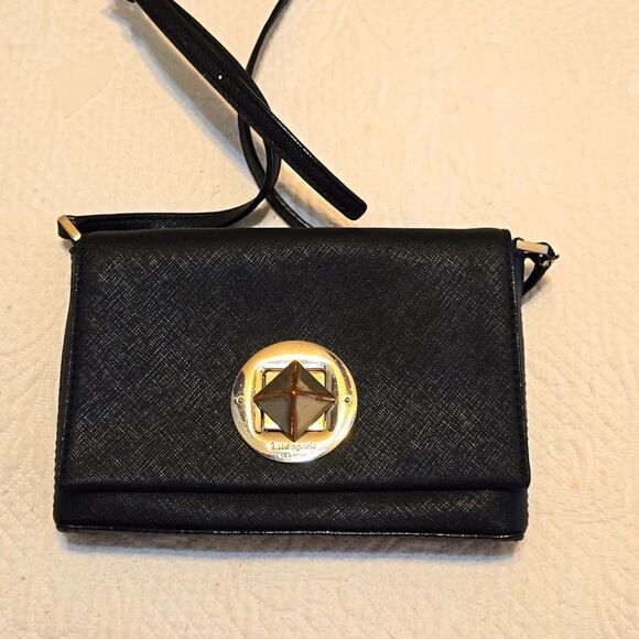 Black Kate Spade cocktail clutch - Picture 1 of 8